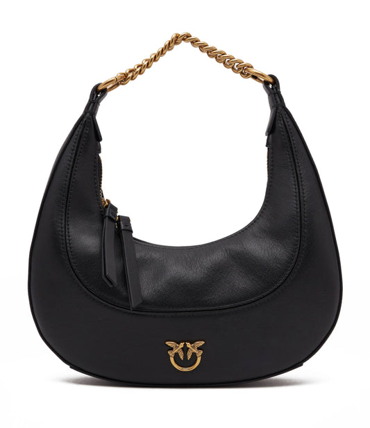 BRIOCHE HOBO MINI MORBIDO - Borsa a mano - black